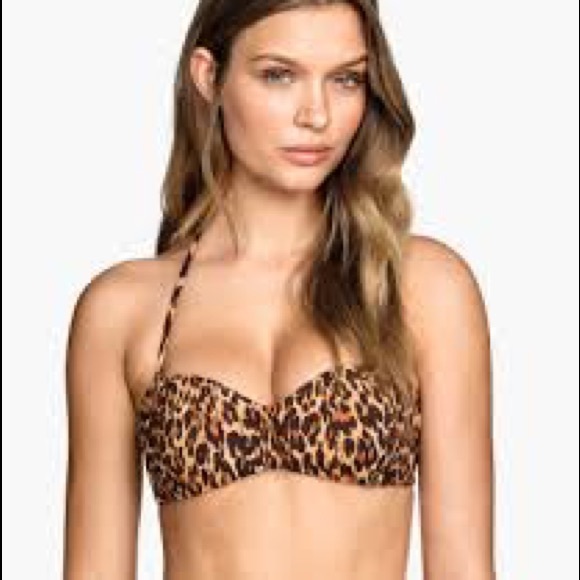 h&m leopard bikini